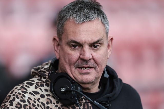 Derek Beaumont the owner of Leigh Leopards during the Betfred Super League round 11 match Leigh Leopards vs Hull KR at Leigh Sports Village, Leigh, United Kingdom on 16 May 2026

(Photo by Mark Cosgrove/News Images)