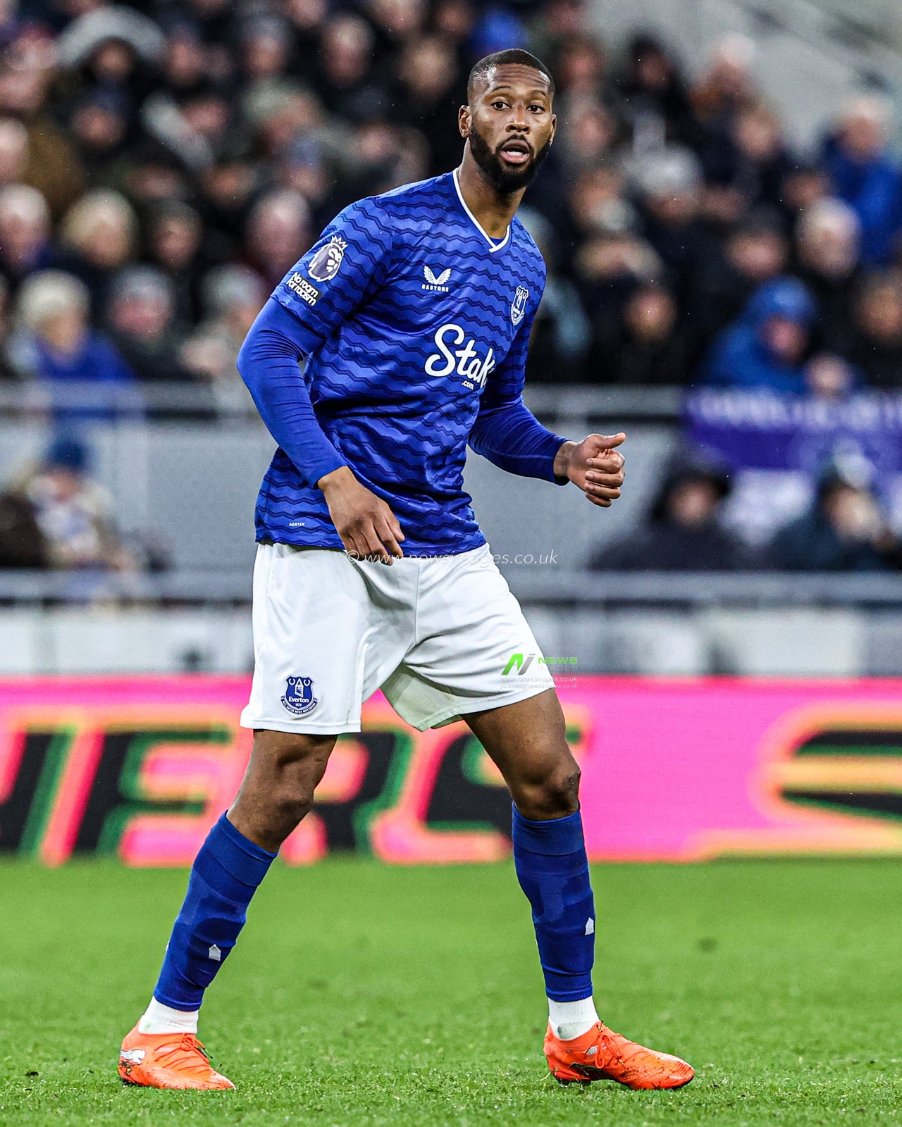 Beto of Everton during the Premier League match Everton vs Nottingham Forest at Hill Dickinson Stadium, Liverpool, United Kingdom, 6th December 2025

(Photo by Alfie Cosgrove/News Images)

*** GER AUT SUI OUT ***