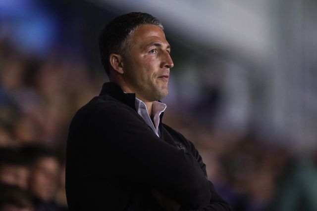 Sam Burgess Head Coach of Warrington Wolves during the Betfred Super League Round 9 match Warrington Wolves vs St Helens at Halliwell Jones Stadium, Warrington, United Kingdom, 24th April 2025

(Photo by Gareth Evans/News Images)