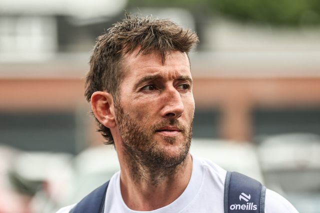 Stefan Ratchford of Warrington Wolves arrives during the Betfred Super League Round 11 match Wakefield Trinity vs Warrington Wolves at DIY Kitchens Stadium, Wakefield, United Kingdom, 18th May 2025

(Photo by Alfie Cosgrove/News Images)