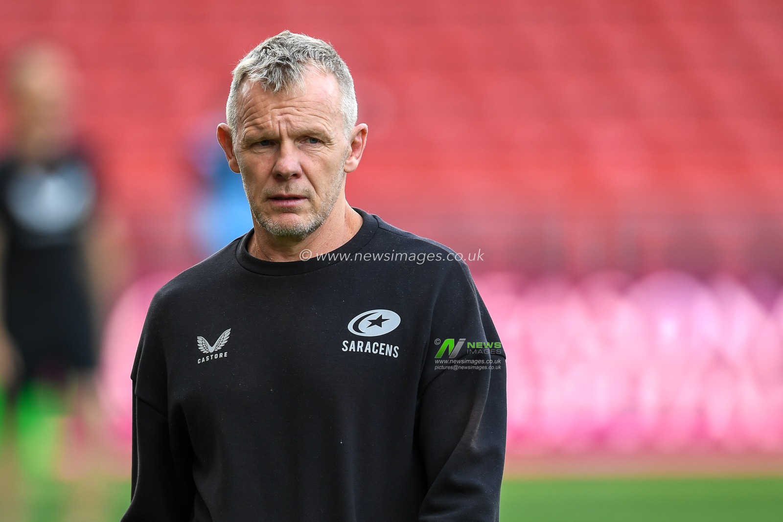 Mark McCall, Director of Rugby at Saracens during the Gallagher PREM match Bristol Bears vs Saracens at Ashton Gate, Bristol, United Kingdom on 09 May 2026

(Photo by Alex Williamson/News Images)
