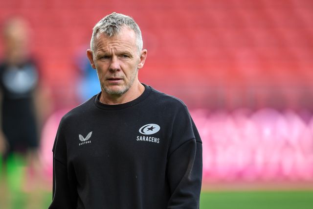 Mark McCall, Director of Rugby at Saracens during the Gallagher PREM match Bristol Bears vs Saracens at Ashton Gate, Bristol, United Kingdom on 09 May 2026

(Photo by Alex Williamson/News Images)