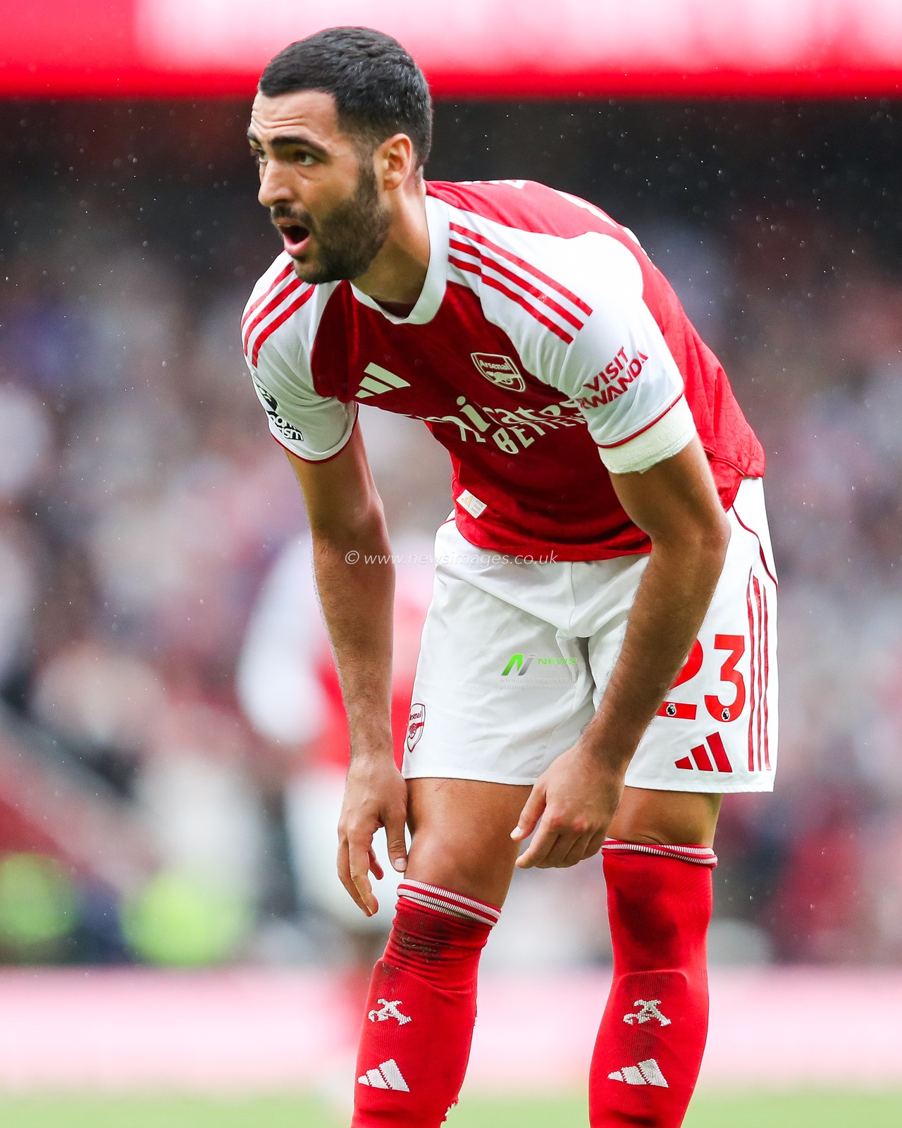 Mikel Merino of Arsenal reacts during the Premier League match Arsenal vs Nottingham Forest at Emirates Stadium, London, United Kingdom, 13th September 2025

(Photo by Izzy Poles/News Images)