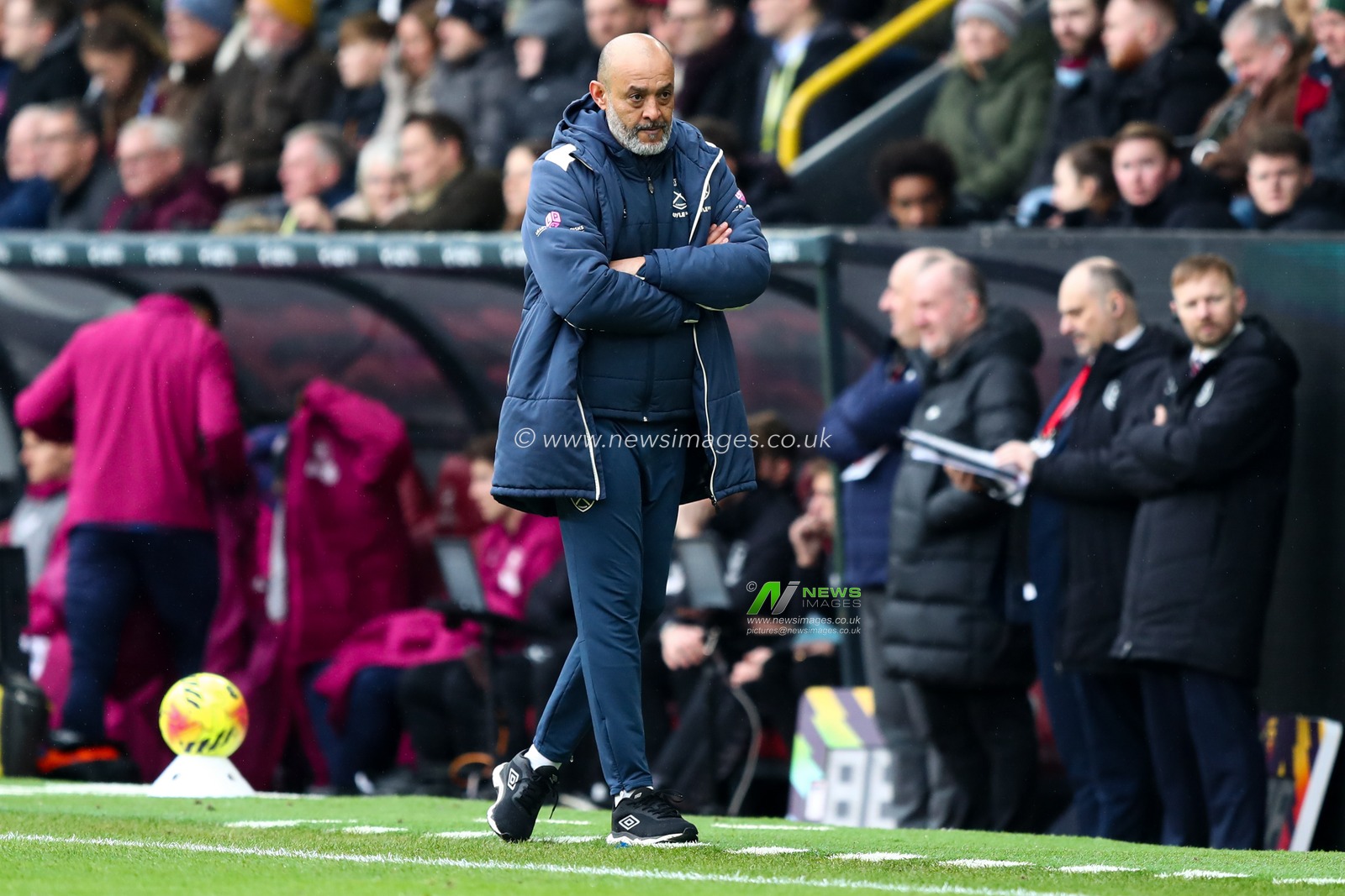 Nuno Espirito Santo manager of West Ham United during the Premier League match Burnley vs West Ham United at Turf Moor, Burnley, United Kingdom on 07 February 2026

(Photo by Jorge Horsted/News Images)