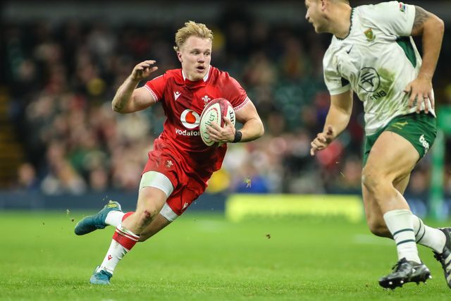 Blair Murray of Wales during the Quilter Nations Series 2025 match Wales vs South Africa at Principality Stadium, Cardiff, United Kingdom, 29th November 2025

(Photo by Andrew Lewis/News Images)

*** GER AUT SUI OUT ***