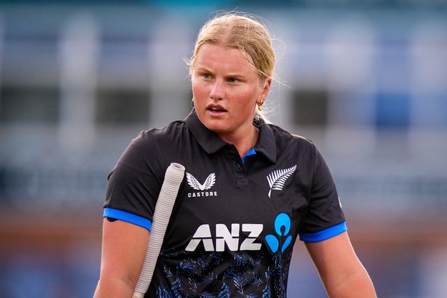 Izzy Sharp  walks off during the England Women v New Zealand 1st Vitality IT20 match at The Central Co-Op County Ground, Derby, United Kingdom on 20 May 2026

(Photo by Maynard Manyowa/News Images)