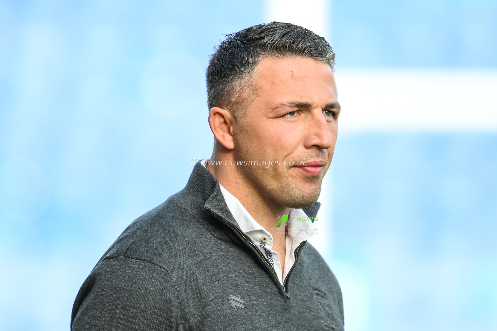 Sam Burgess Head Coach of Warrington Wolves ahead of  the Betfred Super League Round 11 match Warrington Wolves vs Hull KR at Halliwell Jones Stadium, Warrington, United Kingdom, 9th May 2024

(Photo by Craig Thomas/News Images)