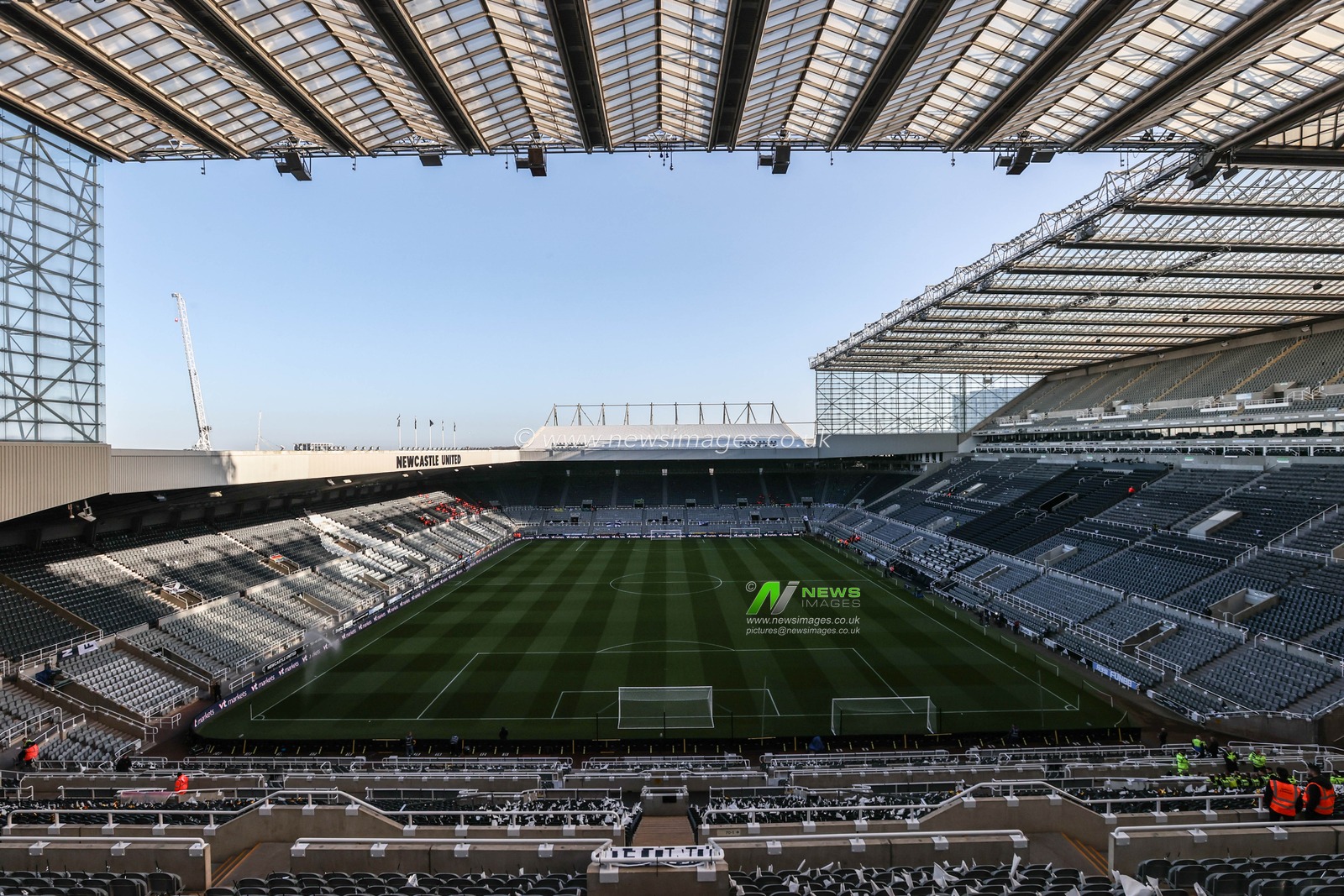 A general view of St. Jamesâ€™s Park ahead of the Premier League match Newcastle United vs Brentford at St. James's Park, Newcastle, United Kingdom, 2nd April 2025

(Photo by Alfie Cosgrove/News Images)