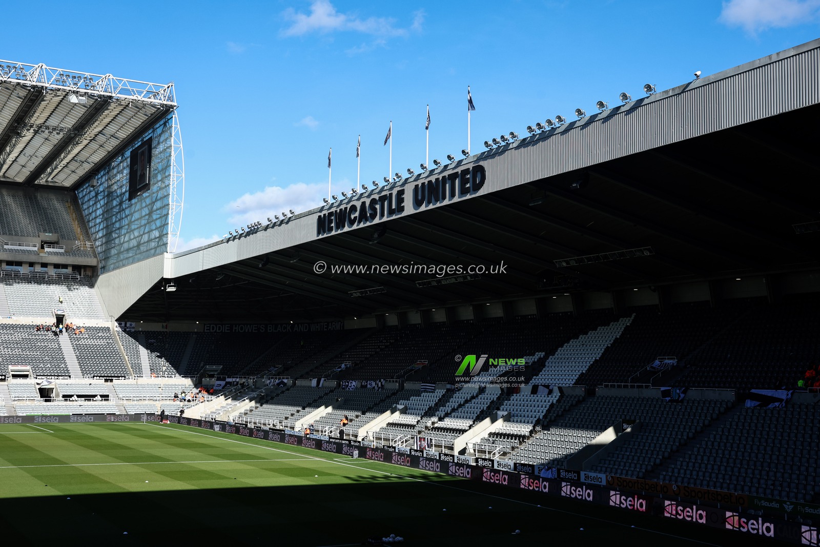 A general view of St Jamesâ€™ Park ahead of the Emirates FA Cup 5th Round Newcastle United vs Brighton and Hove Albion at St. James's Park, Newcastle, United Kingdom, 2nd March 2025

(Photo by Mark Cosgrove/News Images)