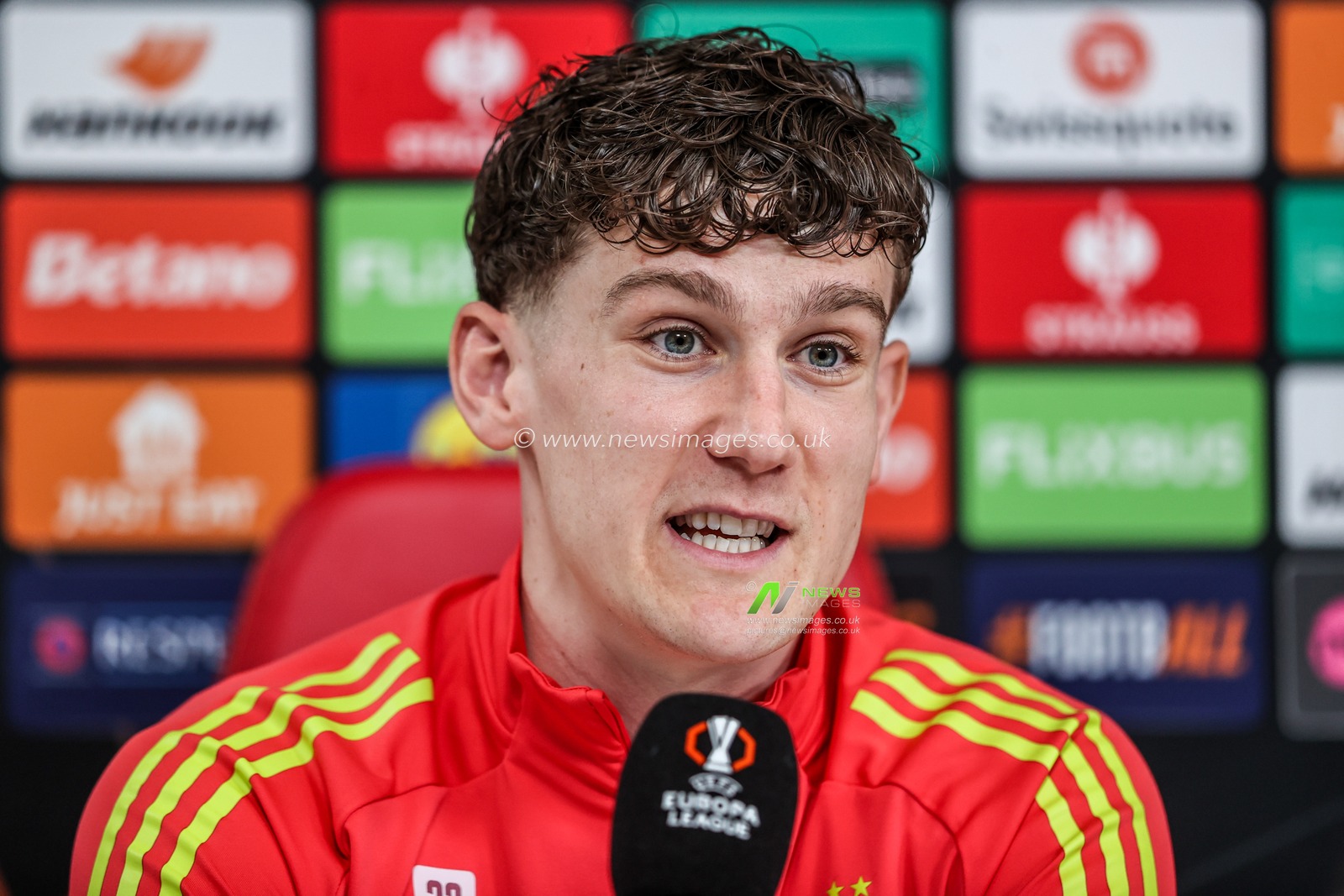 Ryan Yates of Nottingham Forest speaks to the press during the Nottingham Forest pre-match press conference ahead of their UEFA Europa League last 16 match against FC Midtjylland at The Nigel Doughty Academy, Nottingham, United Kingdom on 11 March 2026

(Photo by Alfie Cosgrove/News Images)