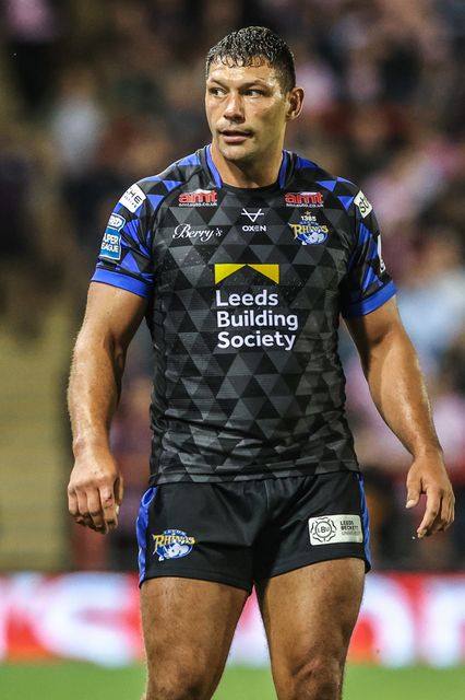 Ryan Hall of Leeds Rhinos during the Betfred Super League round 21 match Leigh Leopards vs Leeds Rhinos at Leigh Sports Village, Leigh, United Kingdom, 7th August 2025

(Photo by Alfie Cosgrove/News Images)