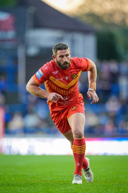 Julian Bousquet of Catalans Dragons during the Betfred Super League round 9 match Leeds Rhinos vs Catalans Dragons at AMT Headingley Stadium, Leeds, United Kingdom on 24 April 2026

(Photo by Maynard Manyowa/News Images)