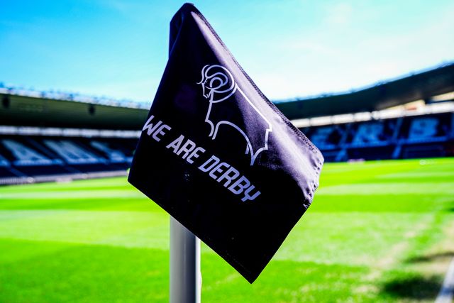 A general view of the corner flag during the Sky Bet Championship match Derby County vs Stoke City at Pride Park Stadium, Derby, United Kingdom on 06 April 2026

(Photo by Maynard Manyowa/News Images)
