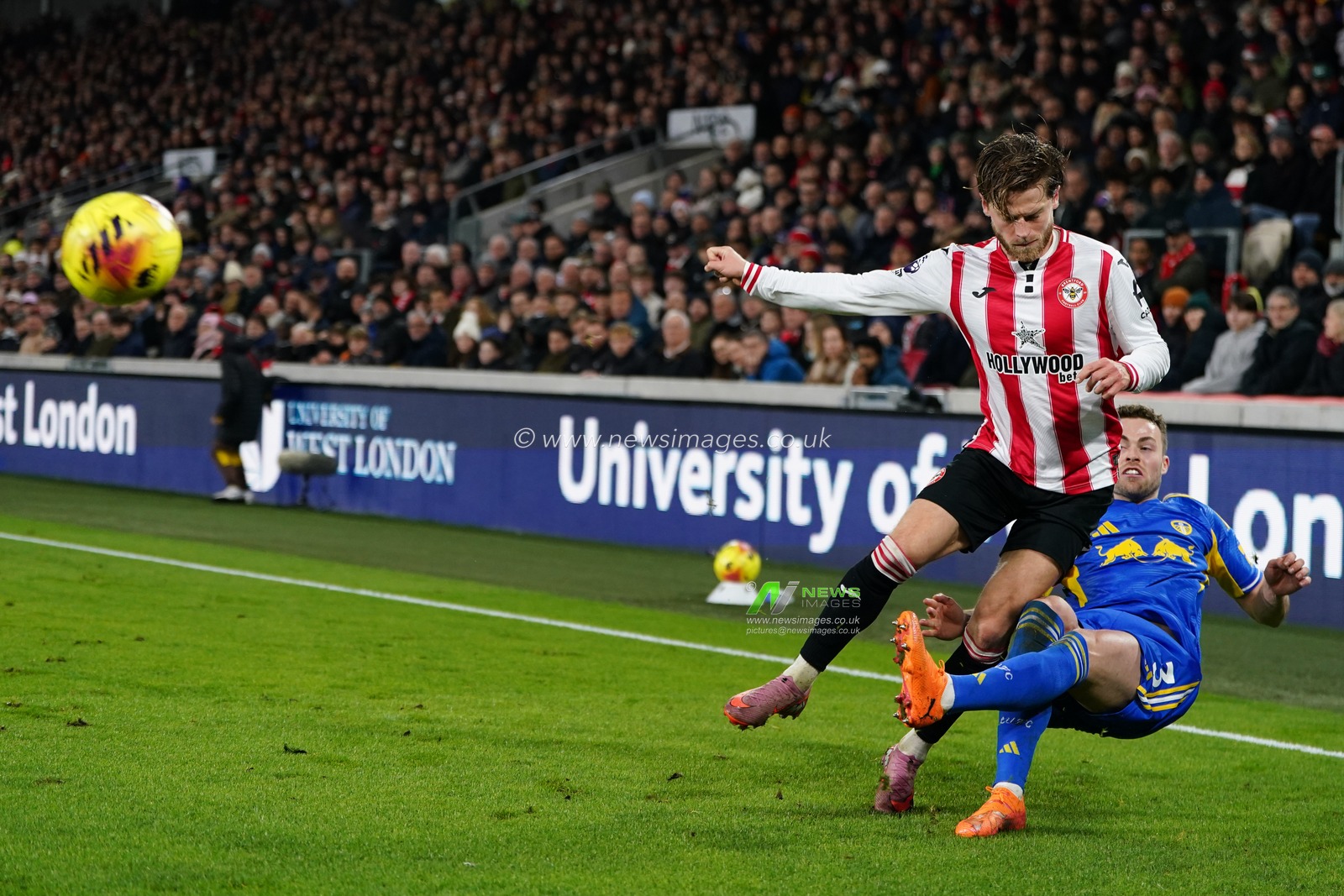 during the Premier League match Brentford vs Leeds United at The Gtech Community Stadium, London, United Kingdom, 14th December 2025

(Photo by Harvey Murphy/News Images)

*** GER AUT SUI OUT ***