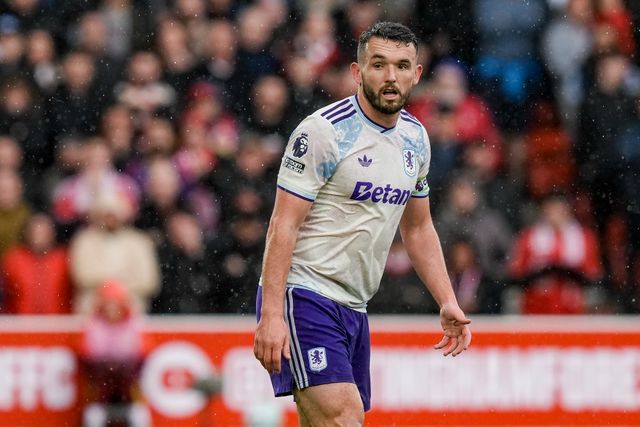 John McGinn of Aston Villa during the Premier League match Nottingham Forest vs Aston Villa at City Ground, Nottingham, United Kingdom on 12 April 2026

(Photo by Maynard Manyowa/News Images)