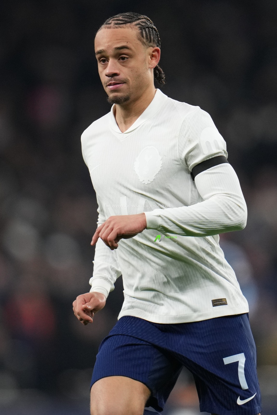 Xavi Simons of Tottenham Hotspur during the Emirates FA Cup Third Round match Tottenham Hotspur vs Aston Villa at Tottenham Hotspur Stadium, London, United Kingdom, 10th January 2026

(Photo by Harvey Murphy/News Images)