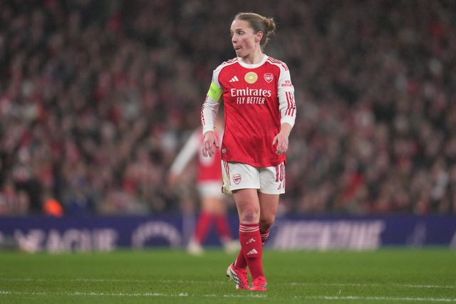 Kim Little of Arsenal during the UEFA Women's Champions League Quarter-finals match Arsenal vs Chelsea at Arsenal Stadium, London, United Kingdom on 24 March 2026

(Photo by Harvey Murphy/News Images)
