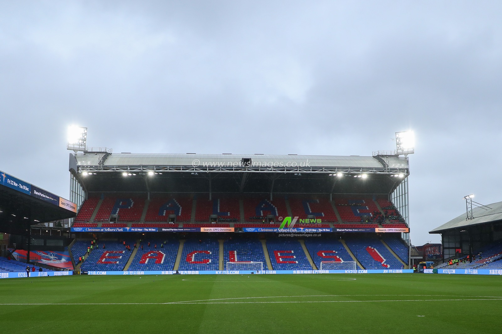 A general view of Selhurst Park prior to the Premier League match Crystal Palace vs Manchester City at Selhurst Park, London, United Kingdom, 7th December 2024

(Photo by Izzy Poles/News Images)