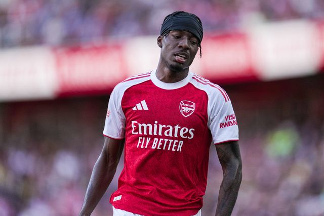 Noni Madueke of Arsenal during the Pre-season friendly match Arsenal vs Athletic Bilbao at Emirates Stadium, London, United Kingdom, 9th August 2025

(Photo by Harvey Murphy/News Images)