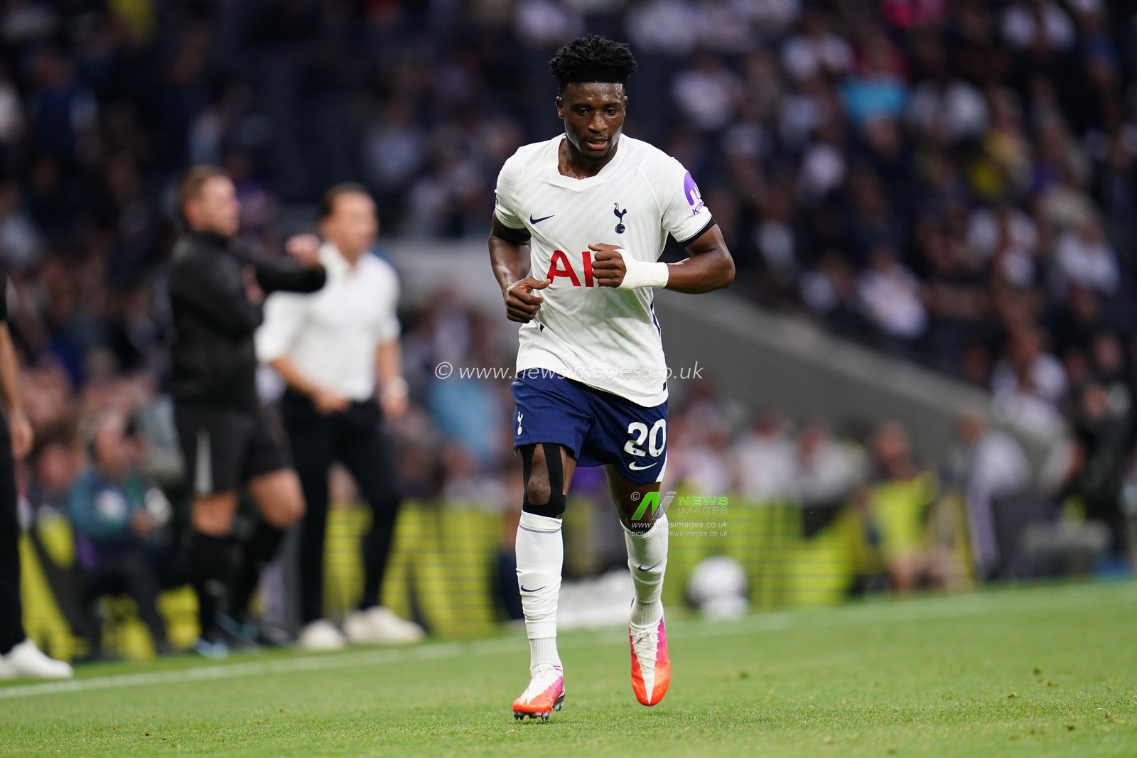 Mohammed Kudus of Tottenham Hotspur during the Premier League match Tottenham Hotspur vs Newcastle Untied at Tottenham Hotspur Stadium, London, United Kingdom on 29 August 2026

(Photo by Harvey Murphy/News Images)