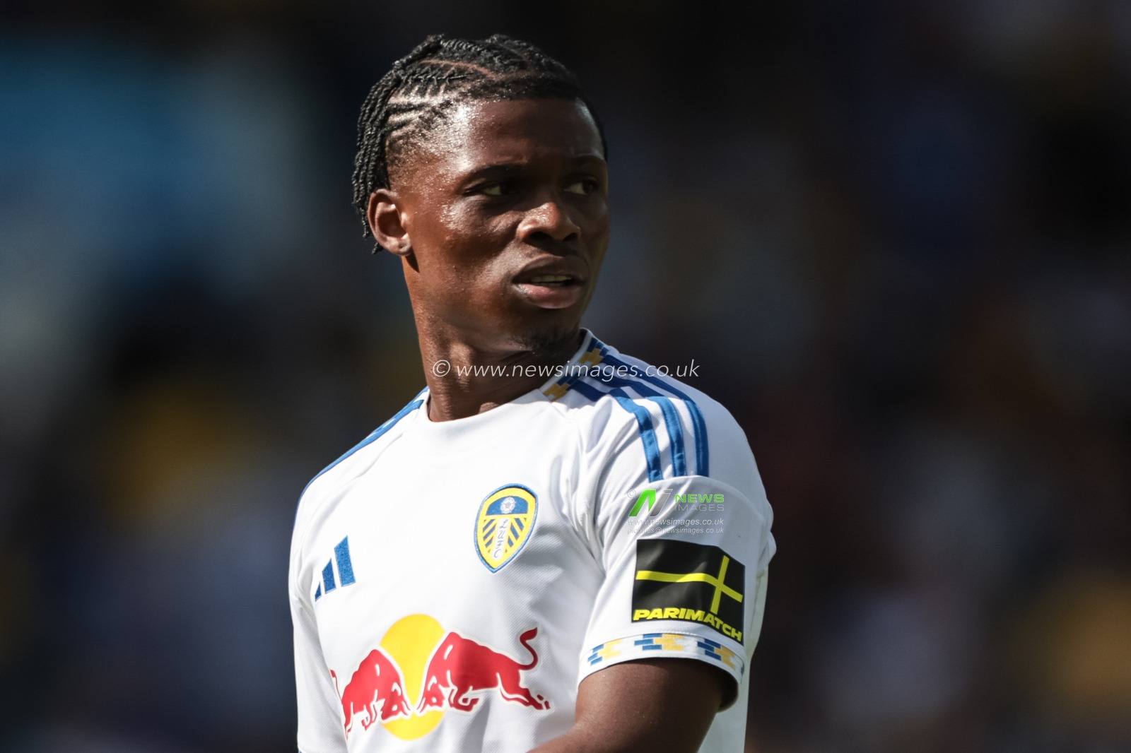 Largie Ramazani of Leeds United looks on during the Pre-season friendly match Leeds United vs Villarreal at Elland Road, Leeds, United Kingdom, 2nd August 2025

(Photo by Mark Cosgrove/News Images)