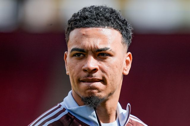 Morgan Rogers of Aston Villa arrives at the stadium prior to kick off during the Premier League match Nottingham Forest vs Aston Villa at City Ground, Nottingham, United Kingdom on 12 April 2026

(Photo by Maynard Manyowa/News Images)