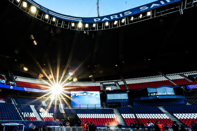 A general view of Parc Des Princes ahead of the UEFA Champions League Quarter Finals first leg match Paris Saint-Germain vs Liverpool at Parc des Princes, Paris, France on 08 April 2026

(Photo by Alfie Cosgrove/News Images)