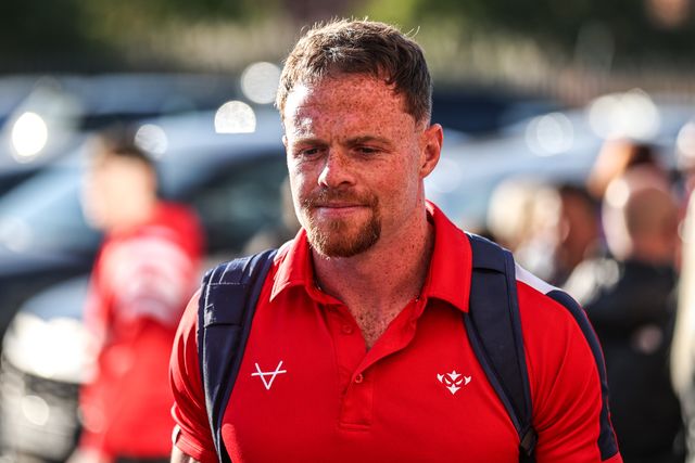 Joe Burgess of Hull KR during the Betfred Super League round 10 match Hull KR vs Castleford Tigers at Sewell Group Craven Park, Hull, United Kingdom on 30 April 2026

(Photo by Alfie Cosgrove/News Images)