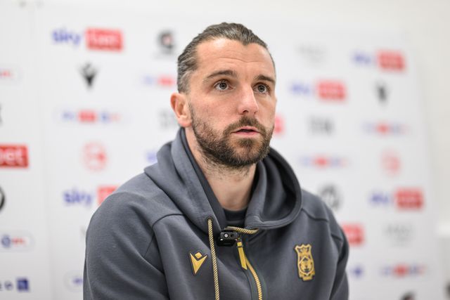 Jay Rodriguez of Wrexham during the post match press conference during the Sky Bet League 1 match Wrexham vs Leyton Orient at SToK Cae Ras, Wrexham, United Kingdom, 18th February 2025

(Photo by Craig Thomas/News Images)
