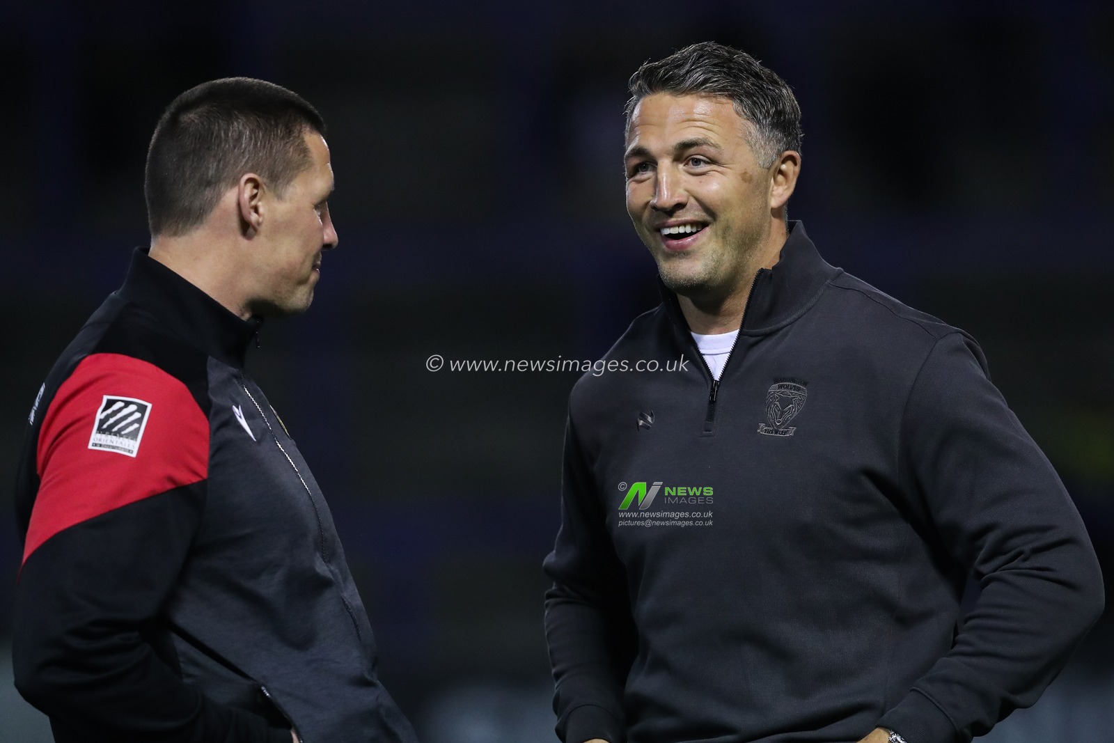 Sam Burgess Head Coach of Warrington Wolves arrives ahead of the Betfred Super League Round 2 match Warrington Wolves vs Catalans Dragons at Luke Littler Stadium, Warrington, United Kingdom, 21st February 2025

(Photo by Gareth Evans/News Images)