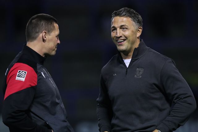 Sam Burgess Head Coach of Warrington Wolves arrives ahead of the Betfred Super League Round 2 match Warrington Wolves vs Catalans Dragons at Luke Littler Stadium, Warrington, United Kingdom, 21st February 2025

(Photo by Gareth Evans/News Images)