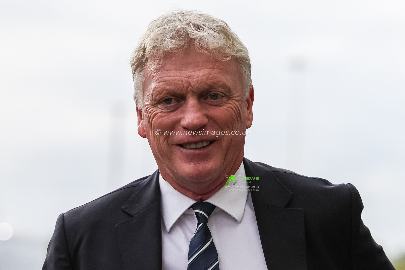David Moyes manager of Everton arrives during the Premier League match Leeds United vs Everton at Elland Road, Leeds, United Kingdom, 18th August 2025

(Photo by Mark Cosgrove/News Images)