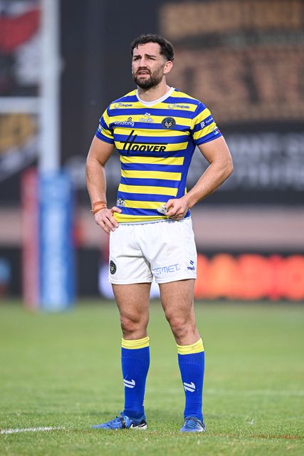 Toby King of Warrington Wolves during the Betfred Super League round 22 match Bradford Bulls vs Warrington Wolves at Odsal Stadium, Bradford, United Kingdom on 08 August 2026

(Photo by Ben Roberts/News Images)