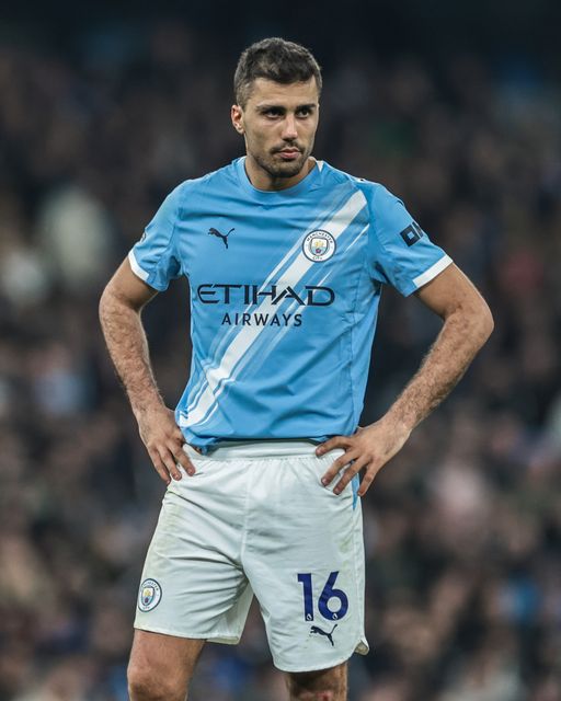Rodrigo of Manchester City during the Premier League match Manchester City vs Nottingham Forest at Etihad Stadium, Manchester, United Kingdom on 04 March 2026

(Photo by Mark Cosgrove/News Images)