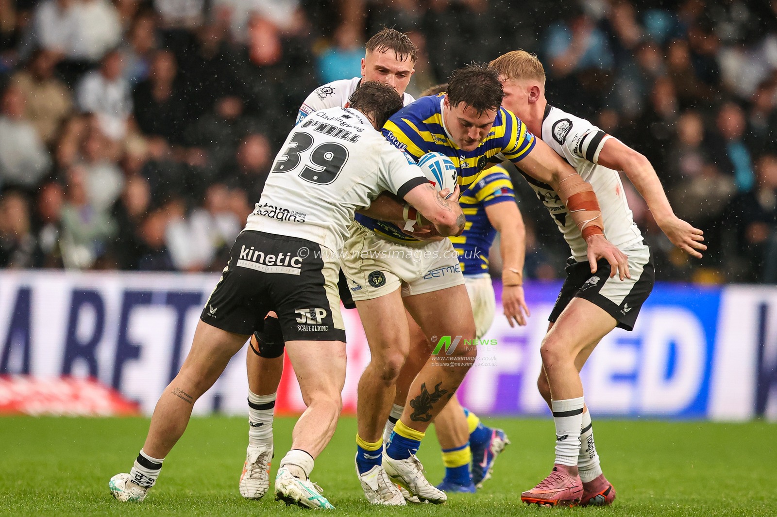 Betfred Super League round 25 Hull FC v Warrington Wolves