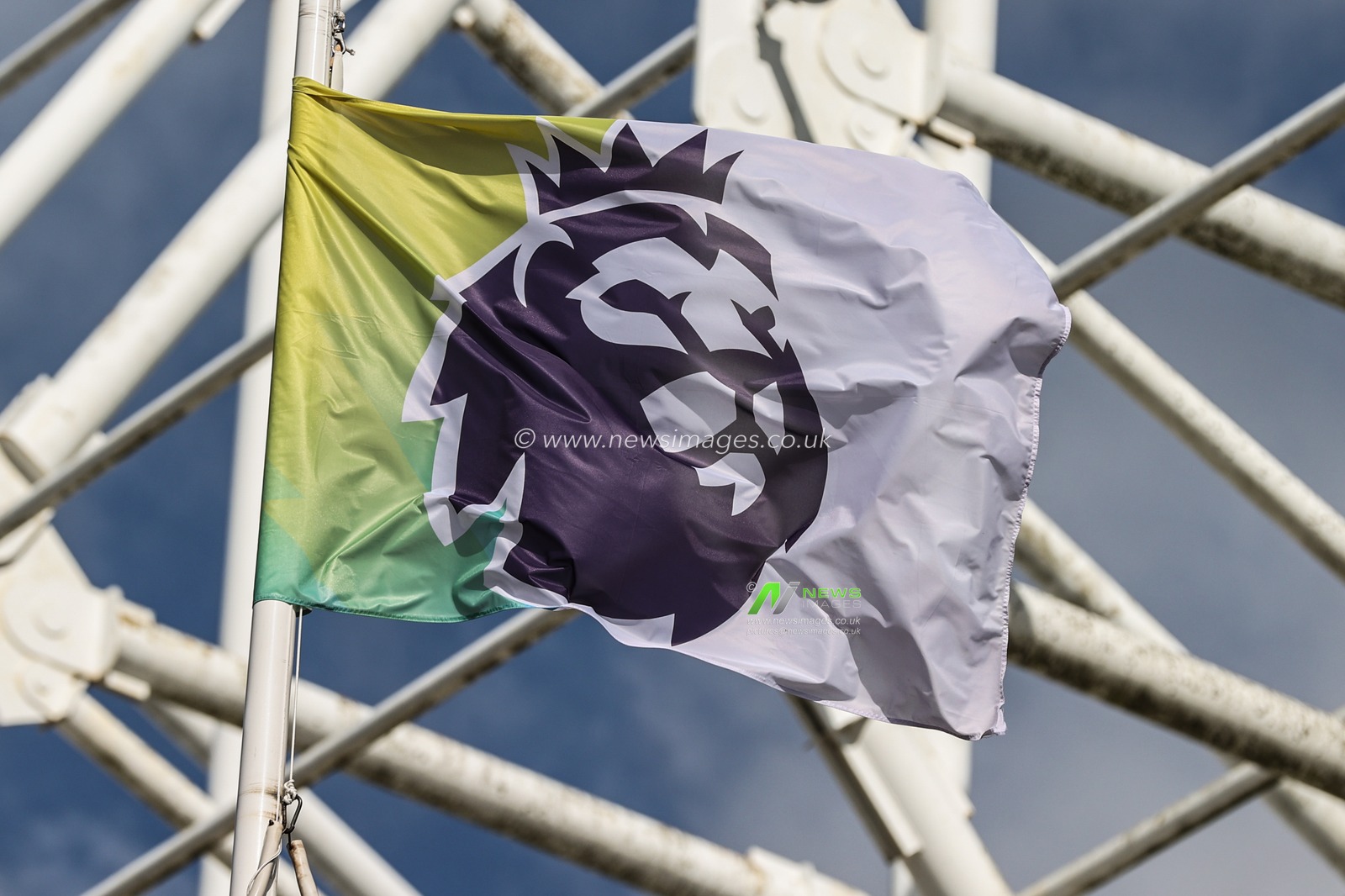 Premier League flag during the Premier League match Sunderland vs Aston Villa at Stadium Of Light, Sunderland, United Kingdom, 20th September 2025

(Photo by Alfie Cosgrove/News Images)