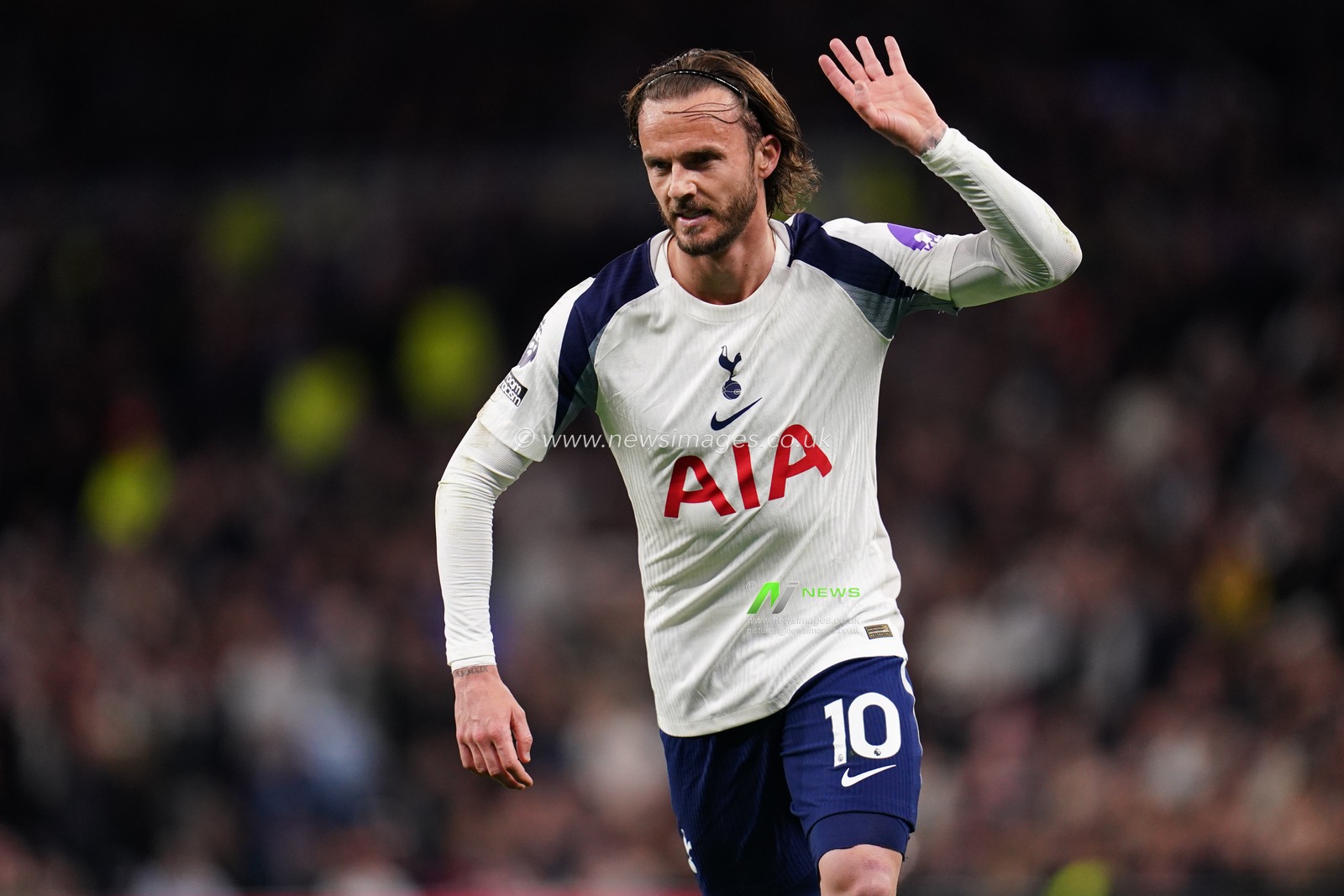 James Maddison of Tottenham Hotspur during the Premier League match Tottenham Hotspur vs Leeds United at Tottenham Hotspur Stadium, London, United Kingdom on 11 May 2026

(Photo by Harvey Murphy/News Images)