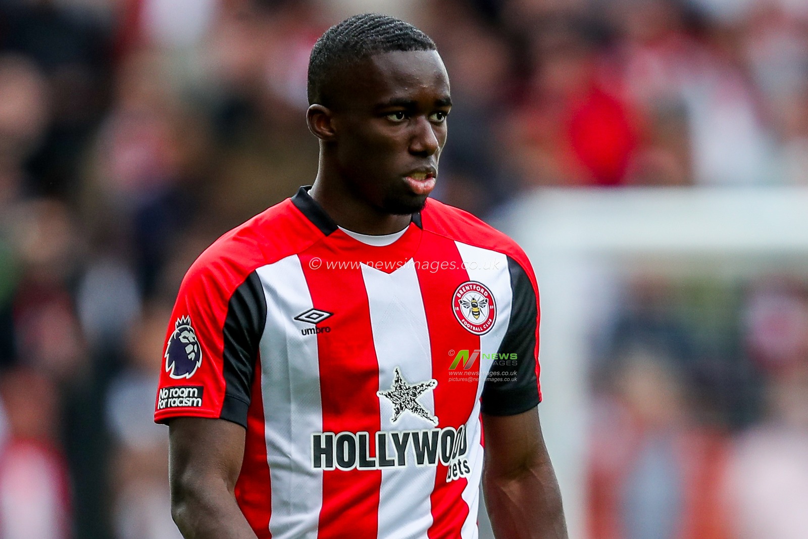 Michael Kayode of Brentford looks on during the Premier League match Brentford vs Manchester United at The Gtech Community Stadium, London, United Kingdom, 4th May 2025

(Photo by Izzy Poles/News Images)