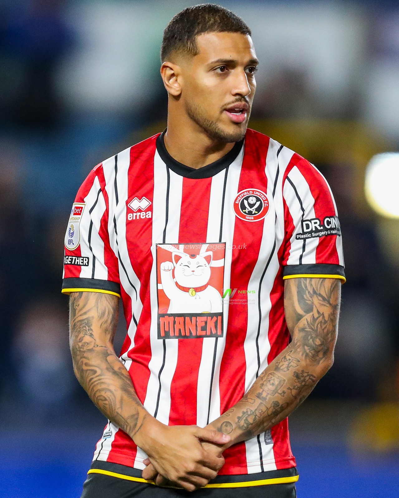 Vinicius Souza of Sheffield United looks on prior to the Sky Bet Championship match Millwall vs Sheffield United at The Den, London, United Kingdom, 11th December 2024

(Photo by Izzy Poles/News Images)