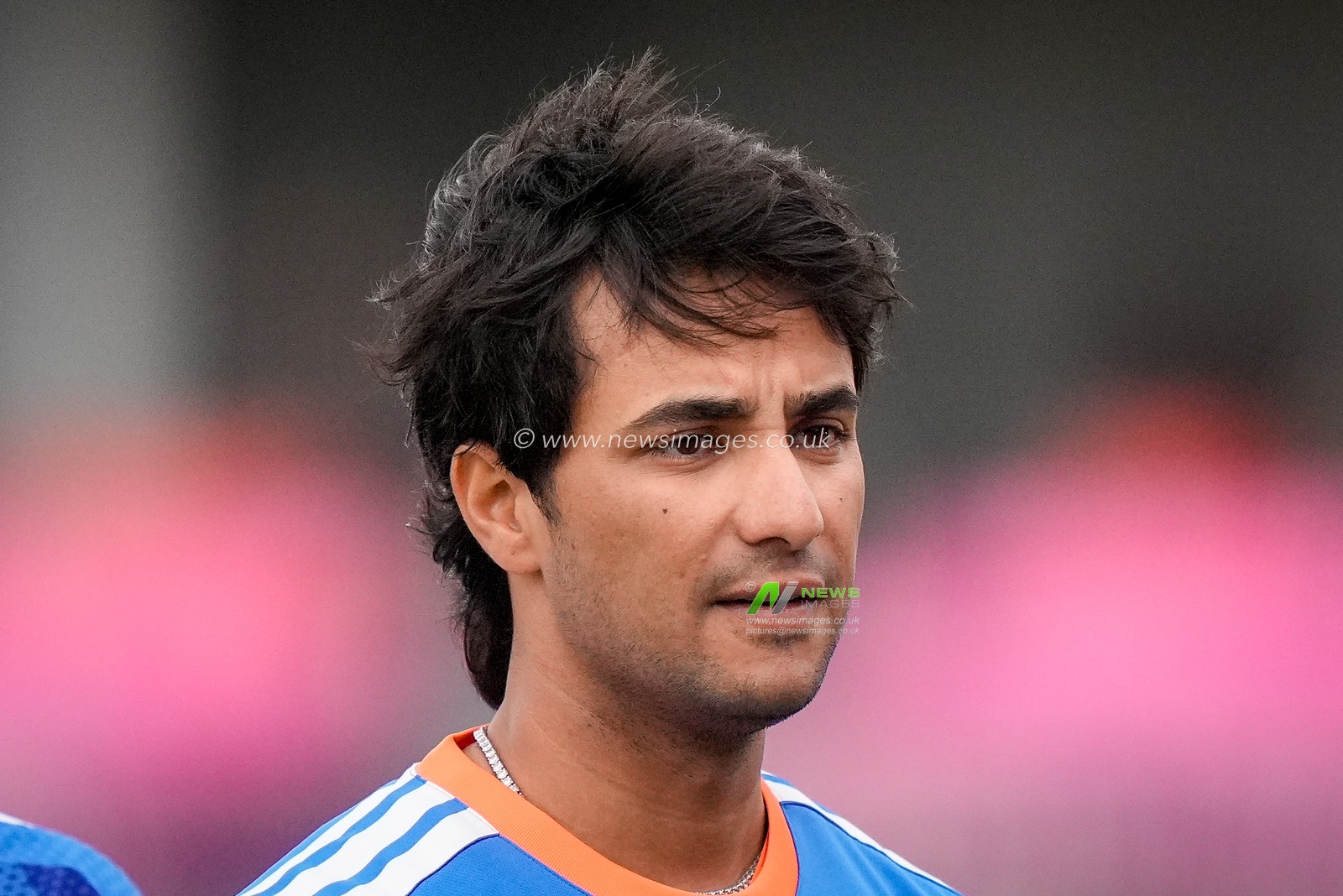 Abhishek Sharma of India  during the Second Vitality T20 International match England vs India at Old Trafford, Manchester, United Kingdom on 04 July 2026

(Photo by Maynard Manyowa/News Images)