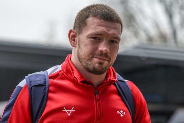 James Batchelor of Hull KR arrives during the Betfred Super League Round 4 match Huddersfield Giants vs Hull KR at Accu Stadium, Huddersfield, United Kingdom on 08 March 2026

(Photo by Mark Cosgrove/News Images)