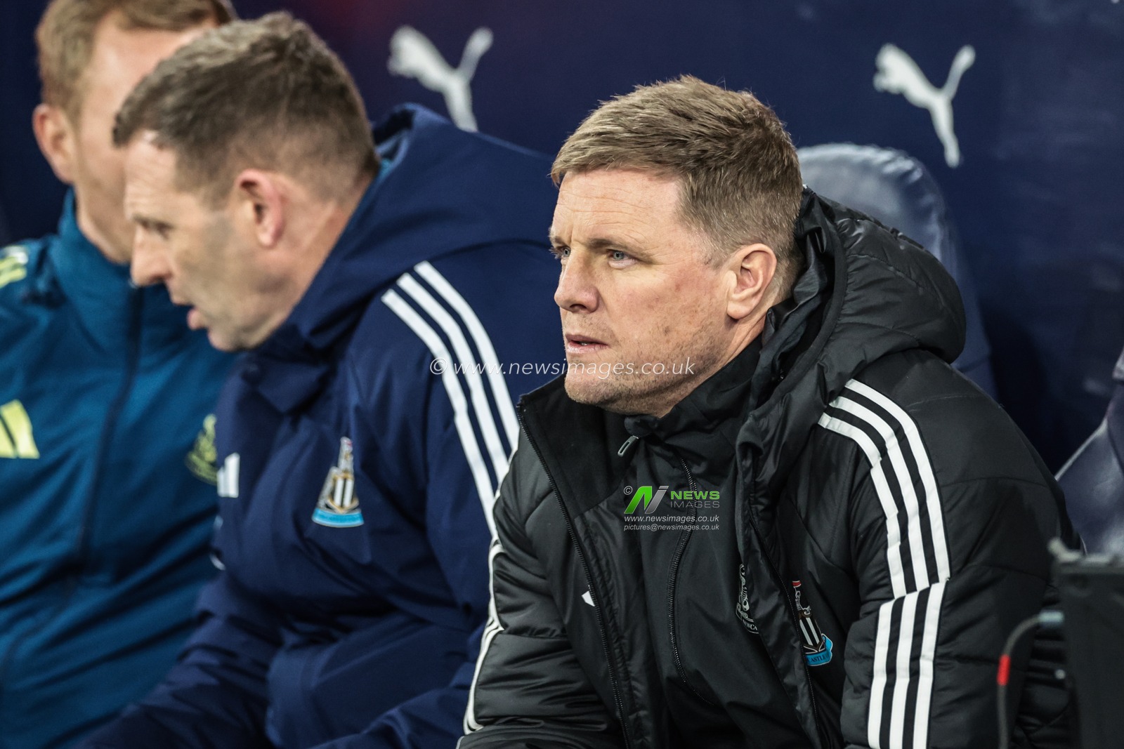 Eddie Howe manager of Newcastle United during the Carabao Cup Semi-Final second leg match Manchester City vs Newcastle United at Etihad Stadium, Manchester, United Kingdom, 4th February 2026

(Photo by Mark Cosgrove/News Images)