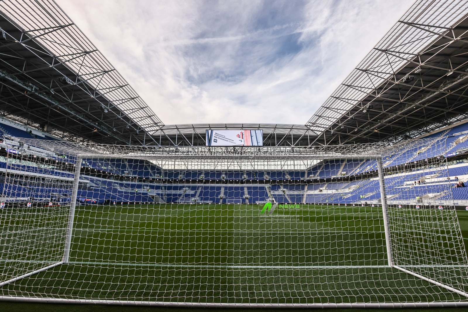 A general view of Hill Dickinson Stadium ahead of during the Carabao Cup match Everton vs Mansfield Town at Hill Dickinson Stadium, Liverpool, United Kingdom, 27th August 2025

(Photo by Alfie Cosgrove/News Images)