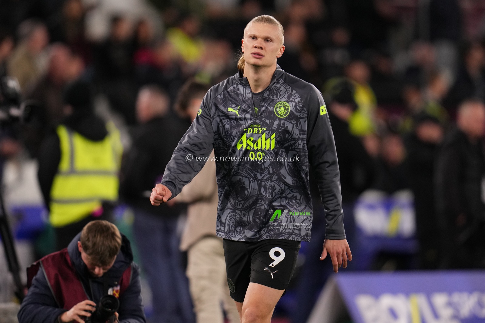 Erling Haland of Manchester City ahead of the Premier League match West Ham United vs Manchester City at London Stadium, London, United Kingdom on 14 March 2026

(Photo by Harvey Murphy/News Images)