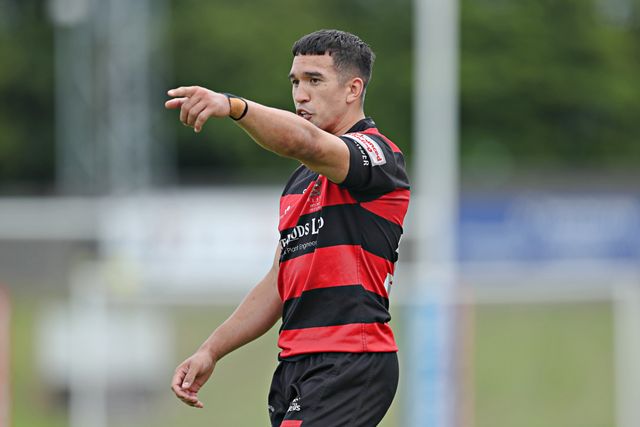 Tee Ritson of Barrow Raiders during the Betfred Championship match Hunslet RLFC vs Barrow Raiders at South Leeds Stadium, Leeds, United Kingdom, 22nd June 2025

(Photo by Sam Eaden/News Images)
