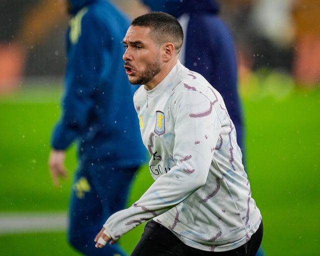 Emi Buendía of Aston Villain the pregame warmup session  during the Premier League match Wolverhampton Wanderers vs Aston Villa at Molineux, Wolverhampton, United Kingdom on 27 February 2026

(Photo by Maynard Manyowa/News Images)