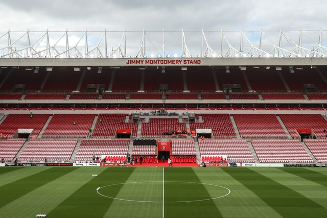 A general view of Stadium Of Light ahead of the Premier League match Sunderland vs Fulham at Stadium Of Light, Sunderland, United Kingdom on 30 August 2026

(Photo by Alfie Cosgrove/News Images)