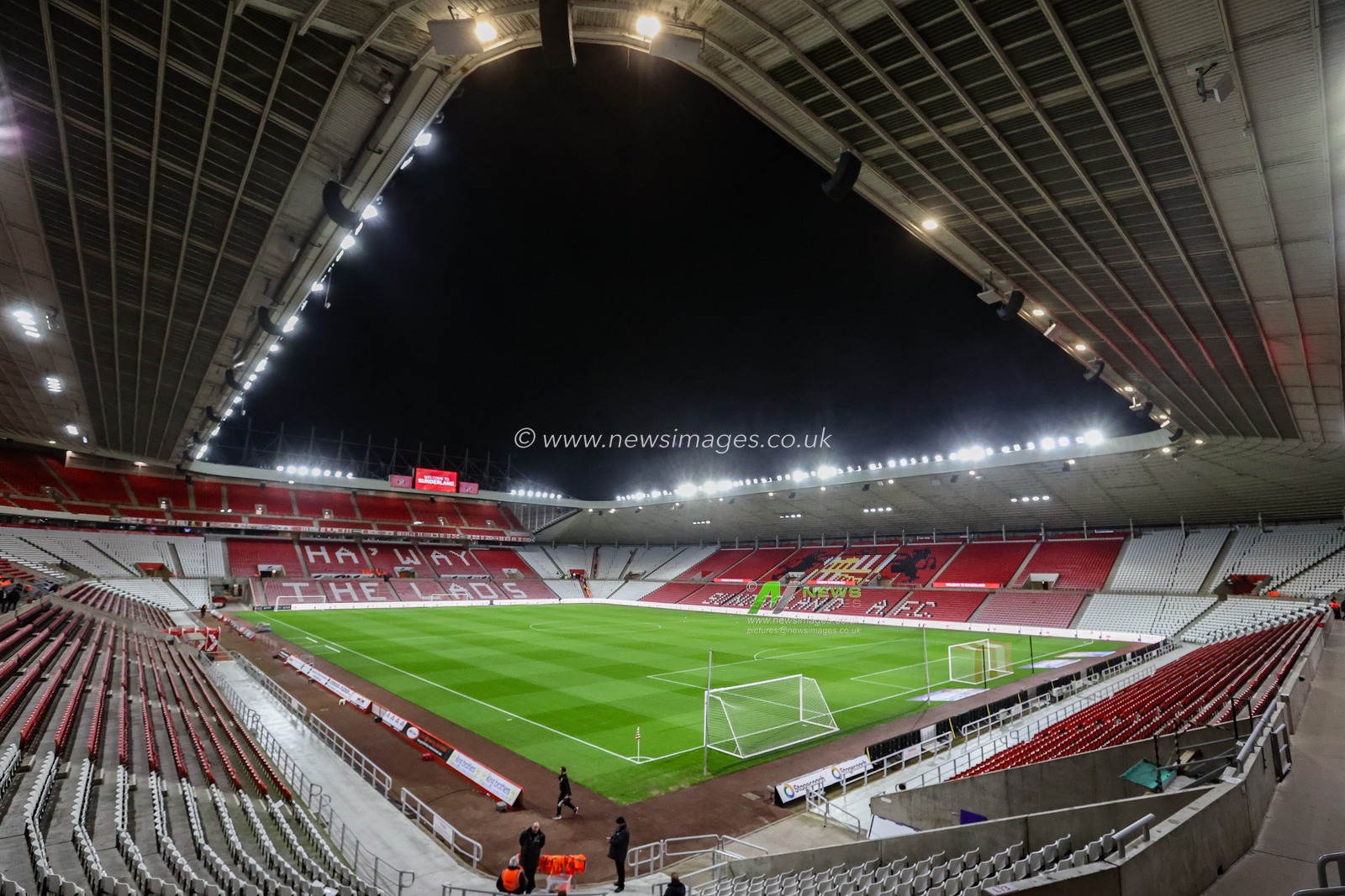 A general view of the Stadium Of Light ahead of the Sky Bet Championship match Sunderland vs West Bromwich Albion at Stadium Of Light, Sunderland, United Kingdom, 26th November 2024

(Photo by Alfie Cosgrove/News Images)