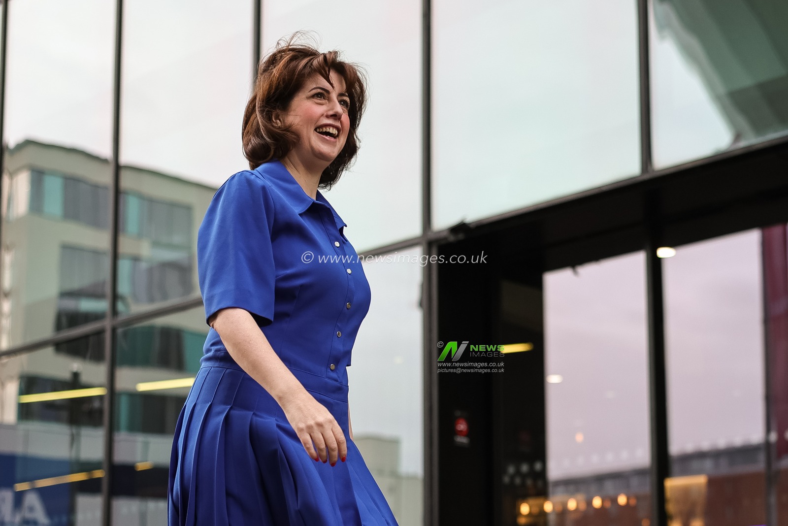 Rt Hon Lucy Powell MP, for the Labour Party Manchester Central arrives for conference during the Labour Party Annual Conference 2025 Day 4 at ACC, Liverpool, United Kingdom, 1st October 2025

(Photo by Mark Cosgrove/News Images)