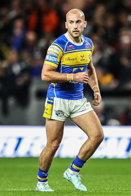 Jarrod O'Connor of Leeds Rhinos during the Betfred Super League round 26 match Leeds Rhinos vs Catalans Dragons at Headingley Stadium, Leeds, United Kingdom, 11th September 2025

(Photo by Alfie Cosgrove/News Images)